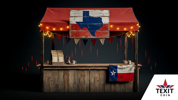 TEXITcoin X post preview