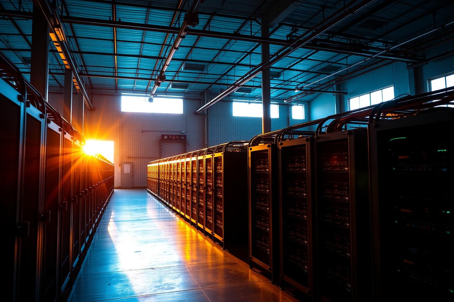 TEXITcoin mining facility in Texas